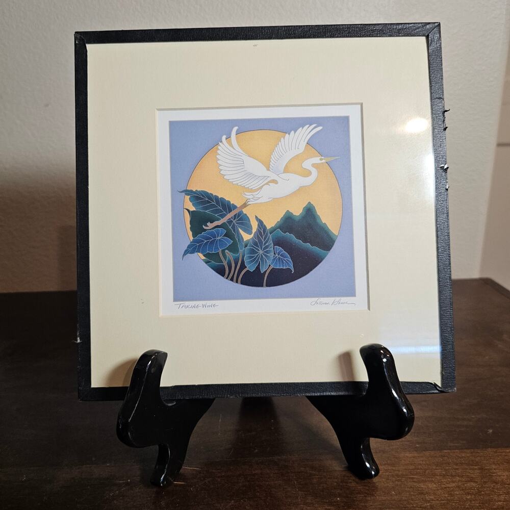 Sybil Shane Taking Wing Matted Print